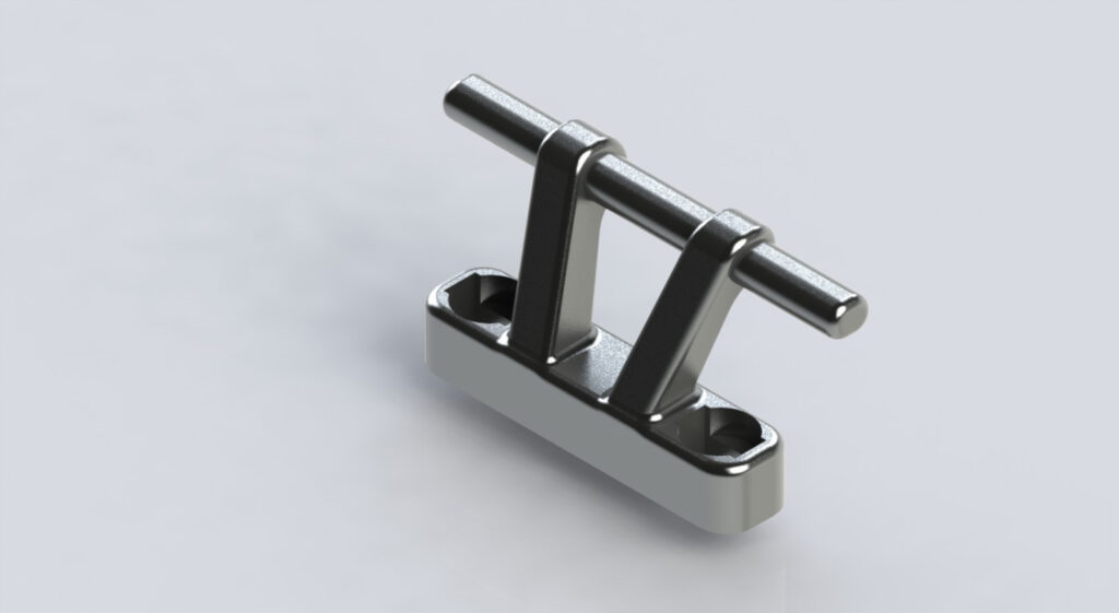 Cornamusas de aluminio